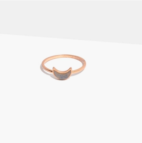NWT🌙Madewell Crescent Ring - Picture 2 of 6